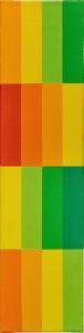 LOHSE Richard Paul,Vier vertikale systematische Farbreihen von gelb z,1955-1971,Sotheby's 2024-03-20
