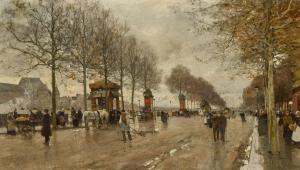 LOIR Luigi 1845-1916,By the Seine,Sotheby's GB 2024-04-10
