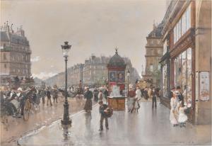 LOIR Luigi 1845-1916,Les Grands Boulevards,Sotheby's GB 2024-04-10