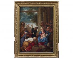 LOIR Nicolas 1624-1679,Adoration des Mages,Fraysse FR 2017-04-04