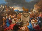 LOIR Nicolas 1624-1679,La vénération du Veau d'or,Aguttes FR 2021-11-25