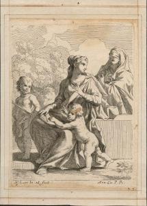 LOIR Nicolas,Madonna con Bambino, san Giovannino e santa Elisab,Bertolami Fine Arts 2023-06-26