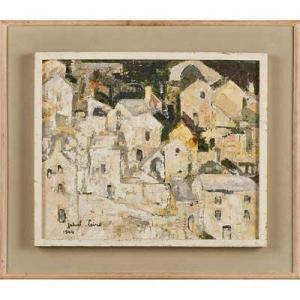 LOIRE Gabriel 1904-1996,Village au Lozere,1964,Rago Arts and Auction Center US 2018-10-20
