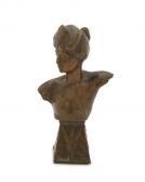 LOISEAU ROUSSEAU Paul Louis Emile 1861-1927,Petit bust of a woman,John Moran Auctioneers 2021-07-13