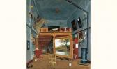 LOISEL Gaston 1800-1900,« L'atelier du peintre ».,Gros-Delettrez FR 2002-04-19