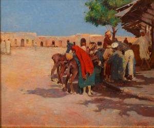 LOIX van Joseph 1800-1800,PRÈPARATIFS POUR LE DÈPART (TUNISIE),Europ Auction FR 2011-05-20