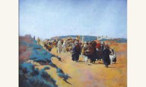 LOIX van Joseph 1800-1800,sur la route de kairouan,Boisgirard & Associés FR 2001-03-26