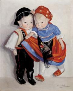 Lolly Feher,TWO DOLLS IN COSTUME,Charlton Hall US 2008-02-02