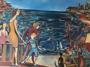 LOLOCHKA Laurence 1957,La plage en famille,2014,EVE FR 2018-02-13