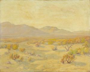 LOMAS John Lame 1800-1800,Southwestern landscape,Eldred's US 2008-04-03