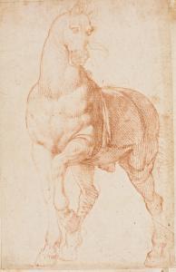 LOMBARD SCHOOL,STUDY OF A HORSE,Sotheby's GB 2014-10-29