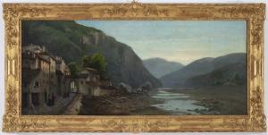 LOMBARDI Luigi 1853-1940,Paesino Montano,Casa d'Aste Santa Giulia IT 2019-04-06