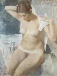 LOMIKIN Constantin 1924-1994,After the bath,1970,Rosebery's GB 2023-11-29