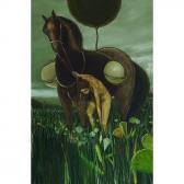 LOMINCHAR Pavel 1972,MAN AND HORSE,Waddington's CA 2013-04-25