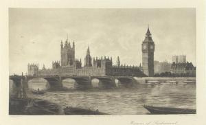 LONDON T 1700-1800,Houses of Parliament,Zeller DE 2013-09-12