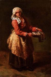 LONDONIO Francesco 1723-1783,Contadina con cesto d’’’’uova,Finarte IT 2008-05-29