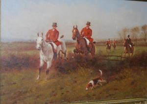 LONG D 1900-1900,Huntsmen and hounds,Lacy Scott & Knight GB 2020-01-11