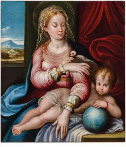 LONGHI Barbara 1552-1638,Madonna and Child,Palais Dorotheum AT 2022-05-12