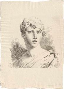 Longhi Giuseppe 1766-1831,Brustbild einer jungen Frau mit Turban,Galerie Bassenge DE 2020-11-25