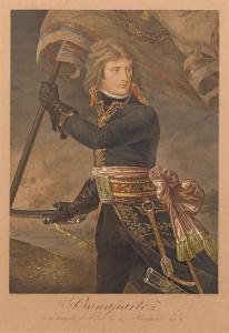 Longhi Giuseppe,Napoleon in the battle of Arcole according to Anto,1798,Desa Unicum 2021-01-26
