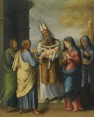 LONGHI Luca 1507-1580,THE PRESENTATION IN THE TEMPLE,Sotheby's GB 2011-10-27