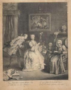 LONGHI Pietro 1701-1785,Le procureur galant, La lettre, La ,Artcurial | Briest - Poulain - F. Tajan 2013-10-04