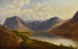 LONGMIRE William Taylor 1841-1914,Buttermere,1883,Canterbury Auction GB 2022-08-06