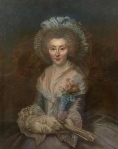 LONSING François 1739-1799,Portrait de Madame ,18th century,Artcurial | Briest - Poulain - F. Tajan 2022-02-15