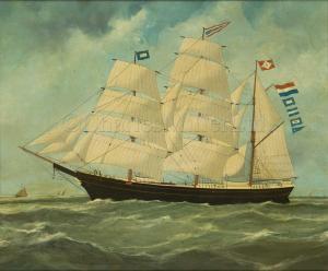 LOOS Henry 1870-1894,Trading barque \‘Magdalene\’,Charles Miller Ltd GB 2021-04-27