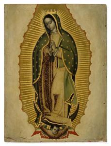 LOPÉZ Andrés José 1768-1803,Virgen de Guadalupe,1795,Sotheby's GB 2017-05-26