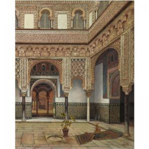 LOPEZ CANTERO M 1800-1900,THE ALHAMBRA,Sotheby's GB 2008-11-12