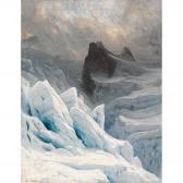 LOPPE Gabriel 1825-1913,Jonction des Glaciers des Bossons et du Taconnaz a,Dobiaschofsky 2013-05-15