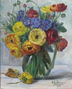 LORAIN Marguerite,Still Life with Flowers,1926,Clars Auction Gallery US 2017-04-23