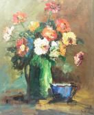 Lordache Dem,Vase with Flowers,1905,Alis Auction RO 2007-09-02
