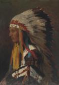 LORENZ Richard 1858-1915,Indian Chief,Christie's GB 2012-09-25