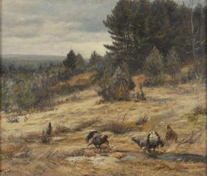 LORENZ Willy 1901-1981,Landscape with pheasants,Desa Unicum PL 2024-04-16