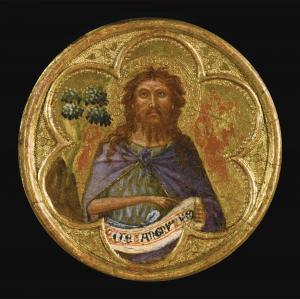 LORENZETTI AMBROGIO 1290-1348,SAINT JOHN THE BAPTIST,Sotheby's GB 2019-01-30