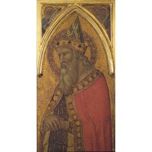 LORENZETTI Pietro 1306-1345,Saint Silvestre,1320,Tajan FR 2023-12-13