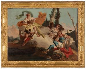 LORENZI Francesco 1723-1787,Rinaldo incantato da Armida,Wannenes Art Auctions IT 2024-03-05