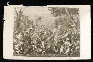 LORENZINI Gian Antonio 1665-1740,Mosè colpisce la roccia,1778,Bertolami Fine Arts IT 2024-02-20