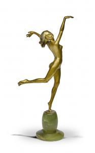 LORENZL Josef 1892-1950,Figure of a nude frolicking dancer,1925,Bonhams GB 2017-05-16