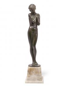 LORENZL Josef 1892-1950,figure of a nude woman,Bonhams GB 2017-11-13