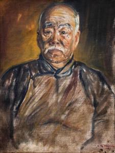LORENZO Diosdado 1906-1983,Chinese Mandarin,1936,Leon Gallery PH 2024-03-09