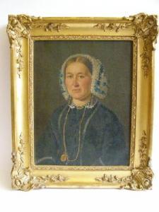 LORETTI GIOVANNI GIUSEPPE 1816-1879,Portraits des Ehepaares von Motta,1860,Schlueter DE 2007-07-06