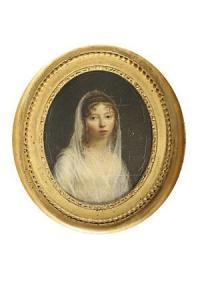 LORIMIER Henriette 1775-1854,Autoportrait,Bretagne Encheres FR 2007-12-02