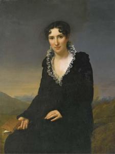 LORIMIER Henriette 1775-1854,Portrait de madame Desmarets, née Lardy,1807,Christie's GB 2006-04-11