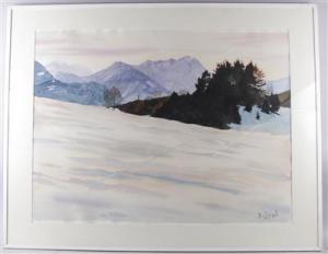 LOSSL Werner 1929,Winterlandschaft,Palais Dorotheum AT 2017-11-29