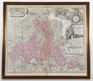 LOTTER Tobias Conrad 1741-1810,Landkarte des Erzbistums Salzburg,Palais Dorotheum AT 2020-10-08