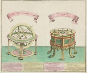 LOTTER Tobias Konrad 1717-1777,Sphaera Armillaris / Instrumentum artificiale O,1774,Bruun Rasmussen 2019-06-10
