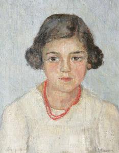 LOTTERMOSER Elisabeth,Portrait of a girl,1880,Stahl DE 2007-06-16